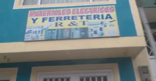 MATERIALES ELECTRICOS Y FERRETERIA R&T MATERIALES ELECTRICOS Y FERRETERIA R&T